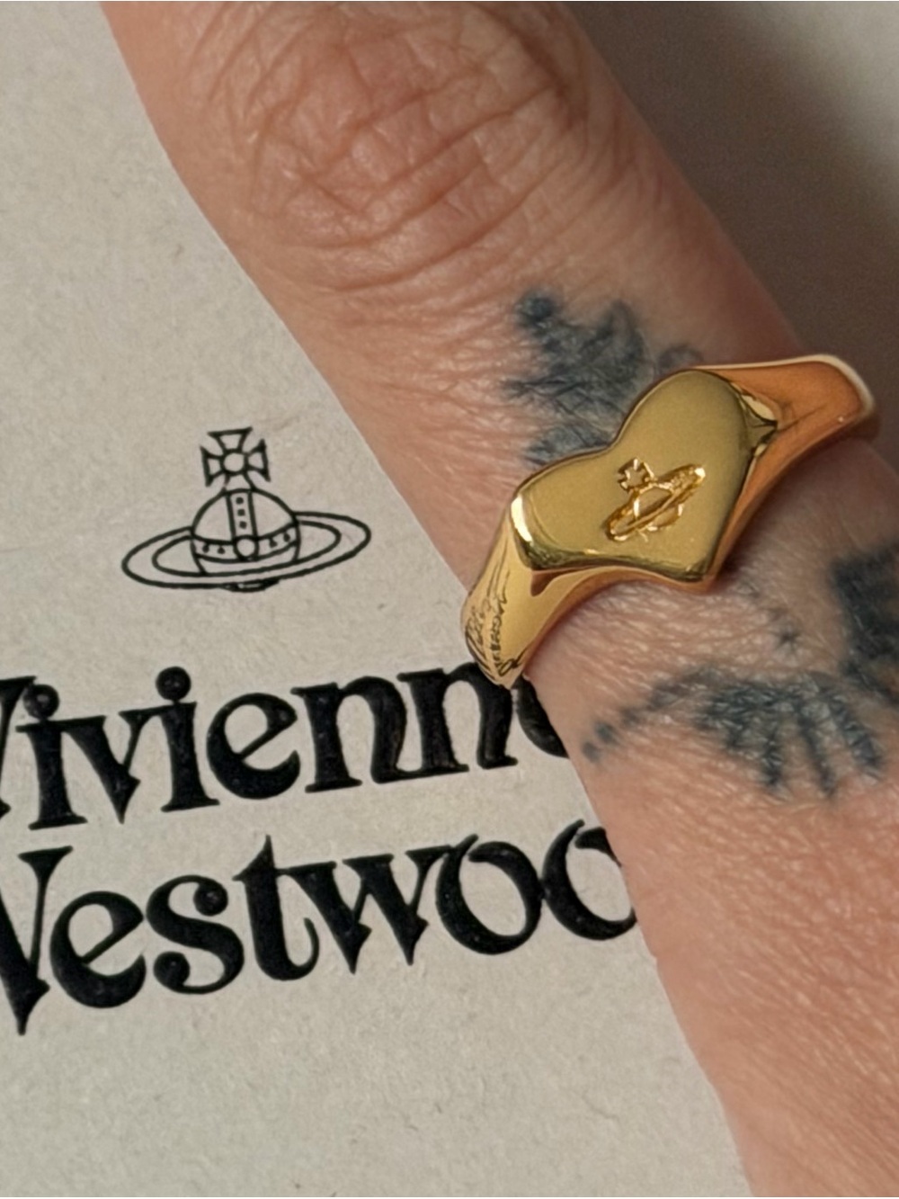 vivienne westwood gold orb ring